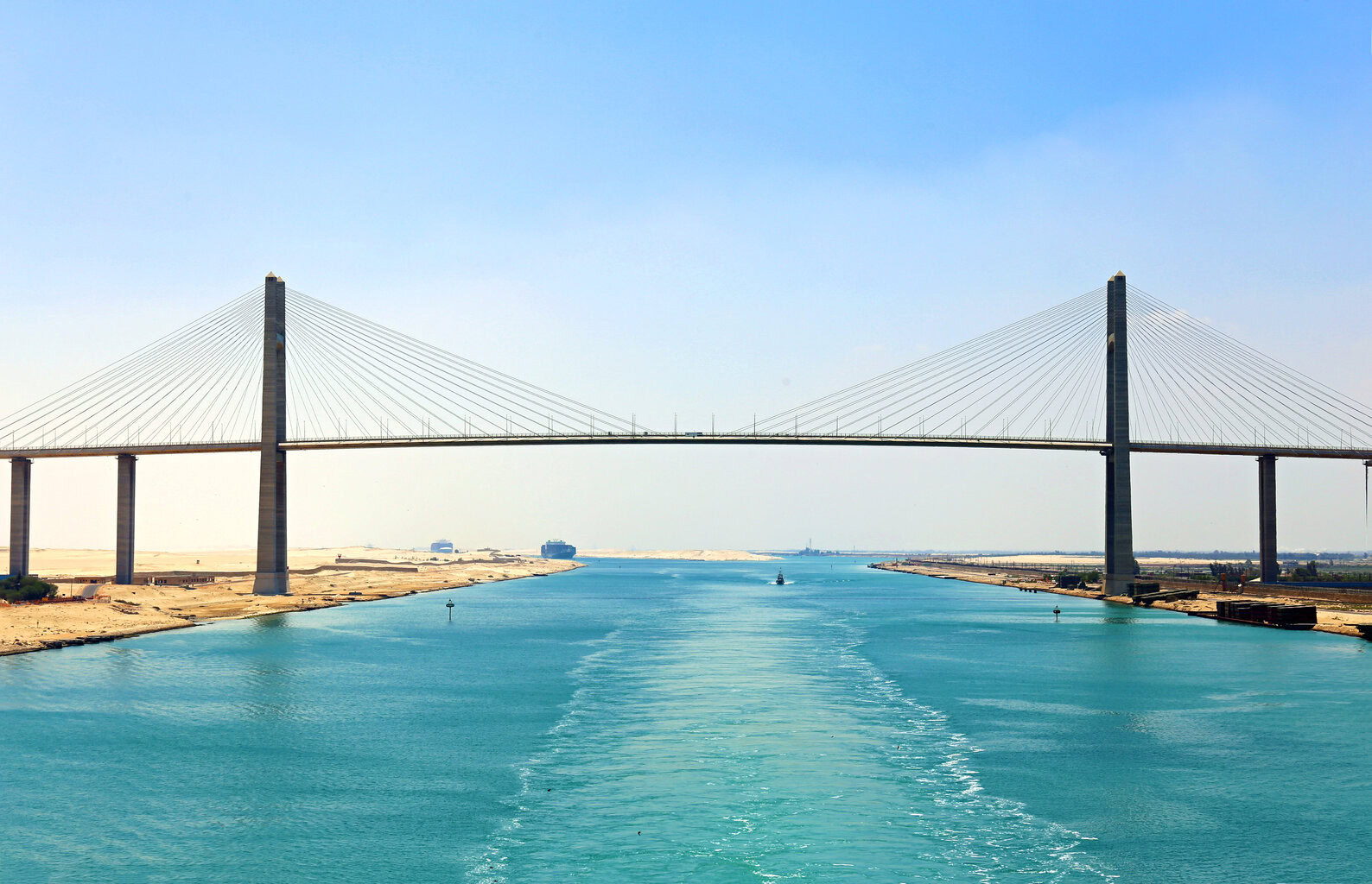 Crossing the Suez Canal