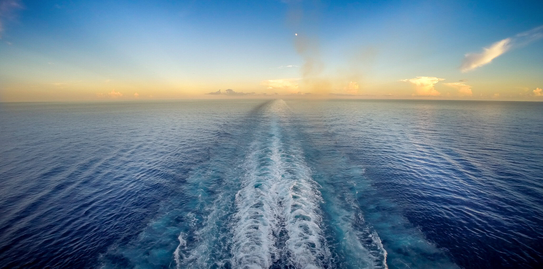 At Sea